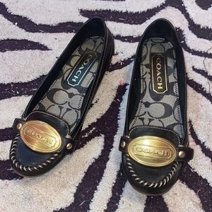 Coach Black Loafers